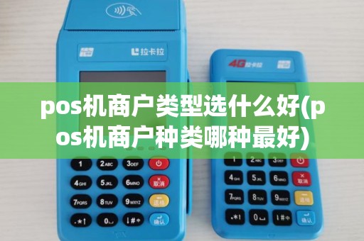 pos机商户类型选什么好(pos机商户种类哪种最好)