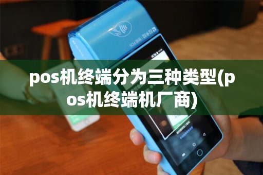 pos机终端分为三种类型(pos机终端机厂商)