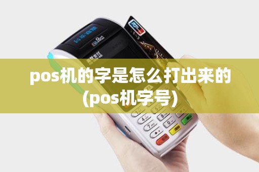 pos机的字是怎么打出来的(pos机字号)