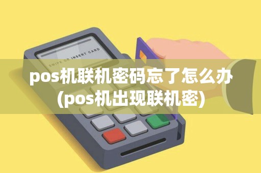 pos机联机密码忘了怎么办(pos机出现联机密)