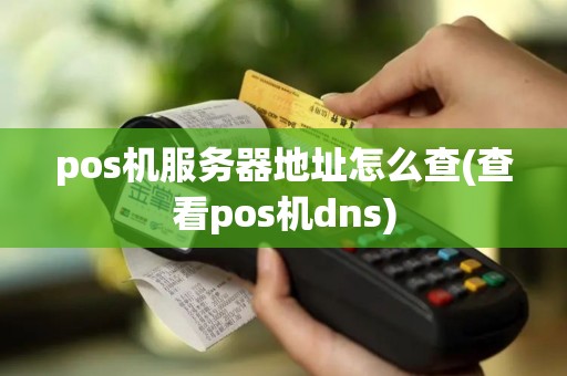 pos机服务器地址怎么查(查看pos机dns)