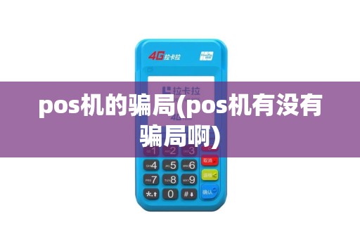 pos机的骗局(pos机有没有骗局啊)