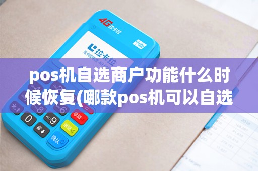 pos机自选商户功能什么时候恢复(哪款pos机可以自选商户)