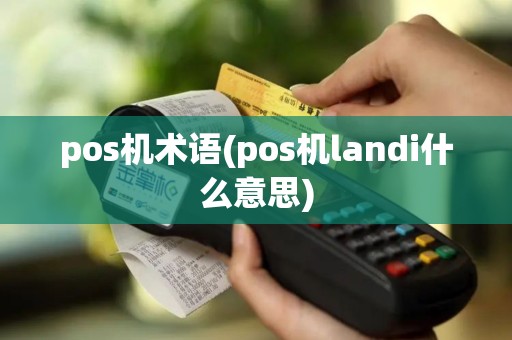 pos机术语(pos机landi什么意思)