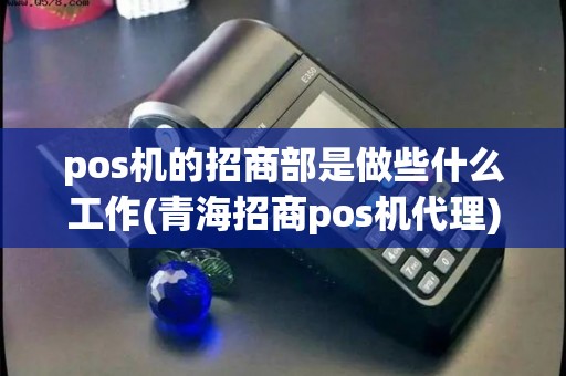 pos机的招商部是做些什么工作(青海招商pos机代理)