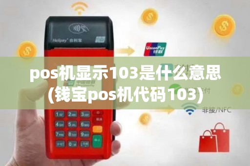 pos机显示103是什么意思(钱宝pos机代码103)