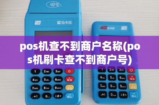 pos机查不到商户名称(pos机刷卡查不到商户号)