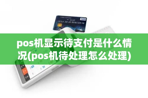 pos机显示待支付是什么情况(pos机待处理怎么处理)