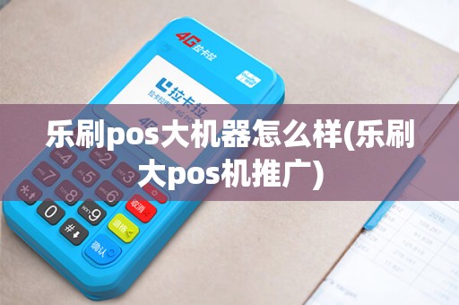 乐刷pos大机器怎么样(乐刷大pos机推广)