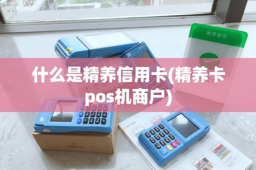 什么是精养信用卡(精养卡pos机商户)
