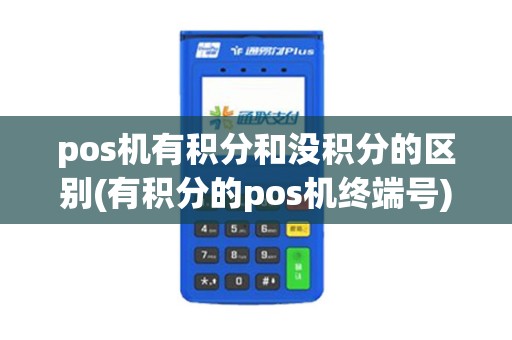 pos机有积分和没积分的区别(有积分的pos机终端号)