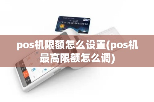 pos机限额怎么设置(pos机最高限额怎么调)