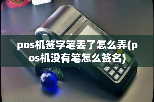 pos机签字笔丢了怎么弄(pos机没有笔怎么签名)