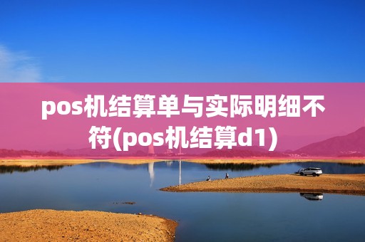 pos机结算单与实际明细不符(pos机结算d1)