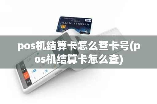 pos机结算卡怎么查卡号(pos机结算卡怎么查)