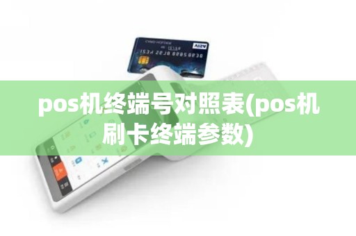 pos机终端号对照表(pos机刷卡终端参数)