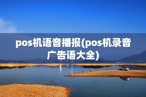 pos机语音播报(pos机录音广告语大全)
