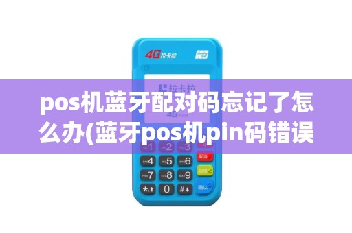pos机蓝牙配对码忘记了怎么办(蓝牙pos机pin码错误)