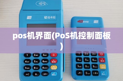 pos机界面(PoS机控制面板)