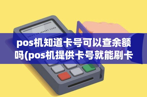 pos机知道卡号可以查余额吗(pos机提供卡号就能刷卡)