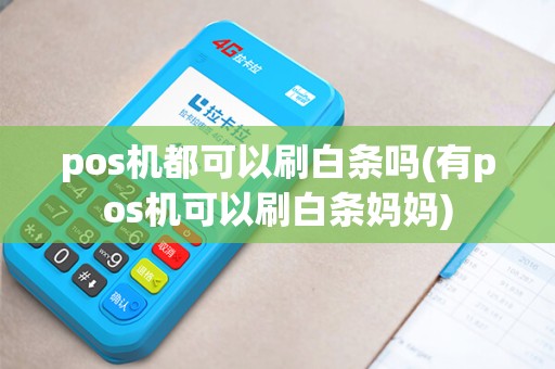 pos机都可以刷白条吗(有pos机可以刷白条妈妈)
