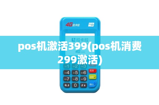pos机激活399(pos机消费299激活)