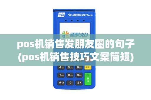 pos机销售发朋友圈的句子(pos机销售技巧文案简短)