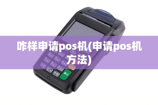 咋样申请pos机(申请pos机方法)