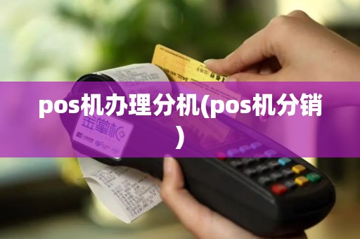 pos机办理分机(pos机分销)
