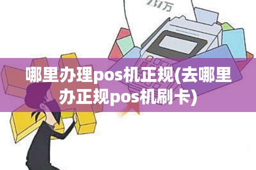 哪里办理pos机正规(去哪里办正规pos机刷卡)