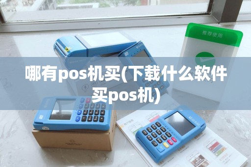 哪有pos机买(下载什么软件买pos机)