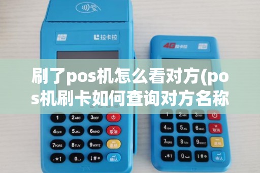 刷了pos机怎么看对方(pos机刷卡如何查询对方名称)