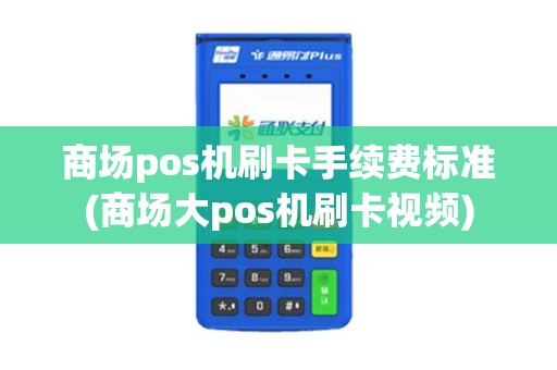 商场pos机刷卡手续费标准(商场大pos机刷卡视频)
