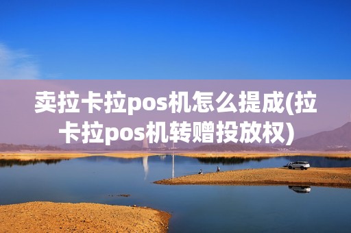 卖拉卡拉pos机怎么提成(拉卡拉pos机转赠投放权)