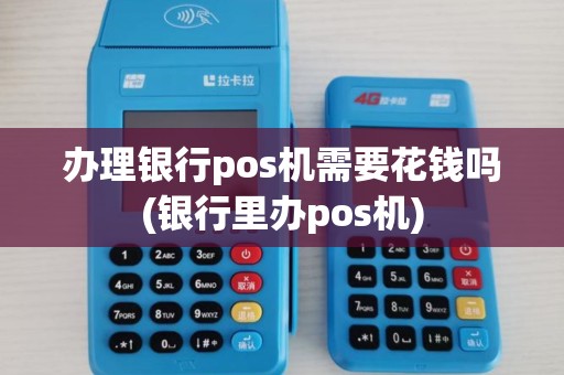 办理银行pos机需要花钱吗(银行里办pos机)