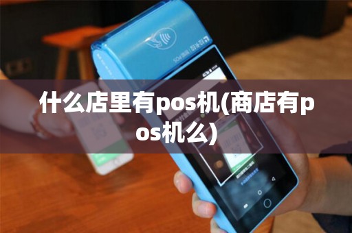 什么店里有pos机(商店有pos机么)