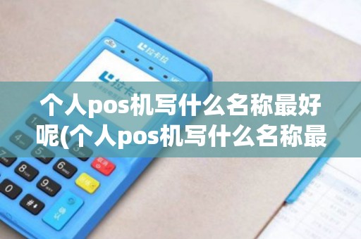 个人pos机写什么名称最好呢(个人pos机写什么名称最好)