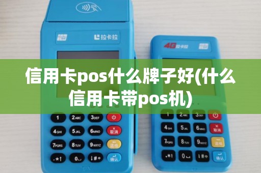 信用卡pos什么牌子好(什么信用卡带pos机)