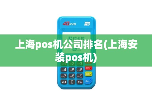 上海pos机公司排名(上海安装pos机)