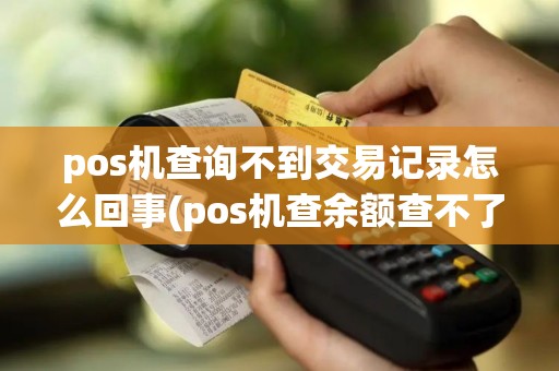 pos机查询不到交易记录怎么回事(pos机查余额查不了)