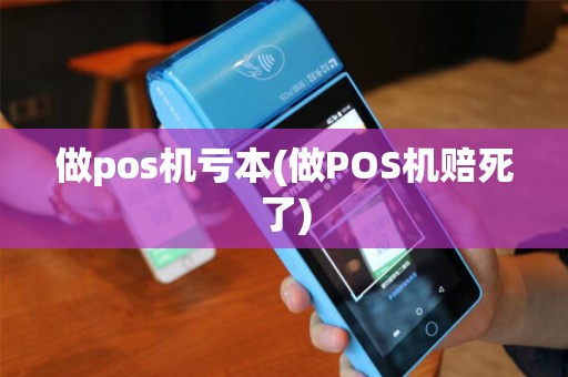 做pos机亏本(做POS机赔死了)