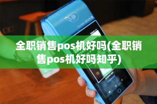 全职销售pos机好吗(全职销售pos机好吗知乎)