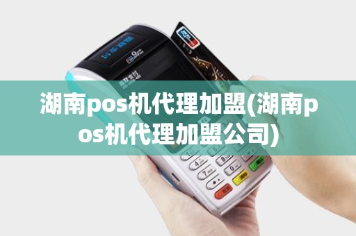 湖南pos机代理加盟(湖南pos机代理加盟公司)