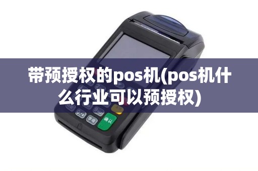 带预授权的pos机(pos机什么行业可以预授权)