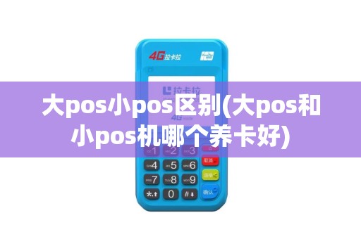 大pos小pos区别(大pos和小pos机哪个养卡好)