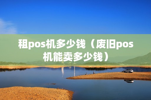租pos机多少钱（废旧pos机能卖多少钱）
