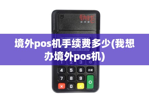境外pos机手续费多少(我想办境外pos机)
