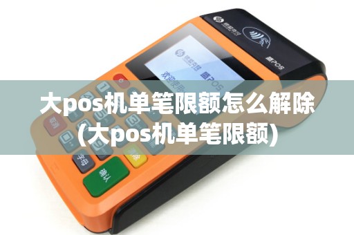 大pos机单笔限额怎么解除(大pos机单笔限额)