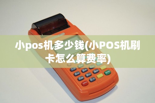 小pos机多少钱(小POS机刷卡怎么算费率)