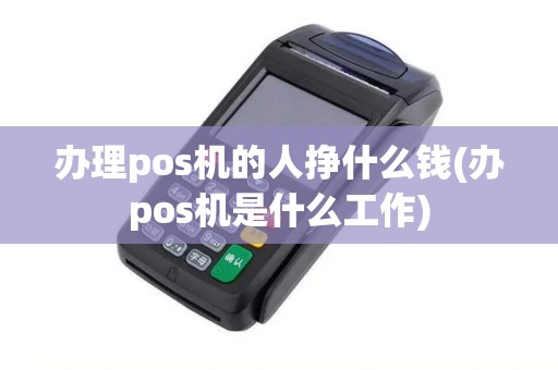 办理pos机的人挣什么钱(办pos机是什么工作)